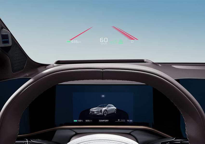 HONGQI EH7 — interior detail 2
