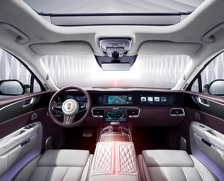 HONGQI E-HS9 — 内饰细节 1